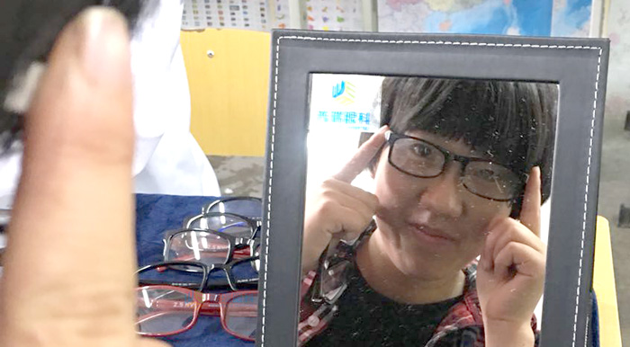 关爱西部青少年眼活动第三季走进榆中二中正式启动